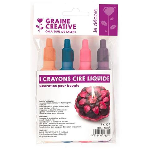 4 Pastelli Di Cera Per Candele Liquide - Foto 1