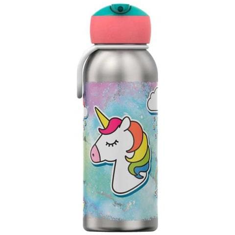 Bottiglia Unicorno Junior 350 Ml Acciaio Inossidabile / Silicone - Foto 1