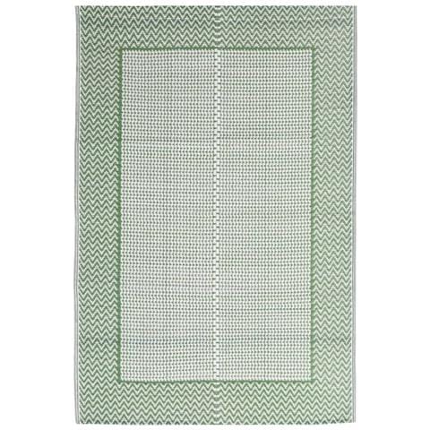 Tappeto Da Esterno Verde 160x230 Cm In Pp - Foto 1