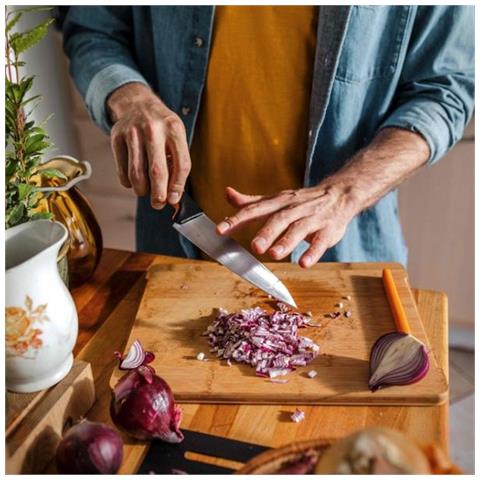 Fiskars 1057535 Coltello Da Cucina Acciaio Inossidabile 1 Pz Coltello Da Cuoco - Foto 6