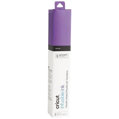 2 Fogli Di Trasferimento - Viola - 30,5 X 30,5 Cm - Foto 1