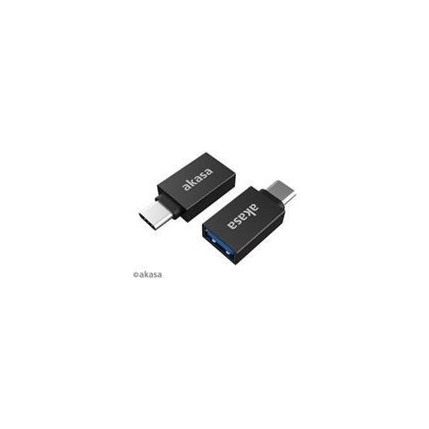 Adattatore Inversione Cavi USB Type-C USB Type-A Nero - Foto 1
