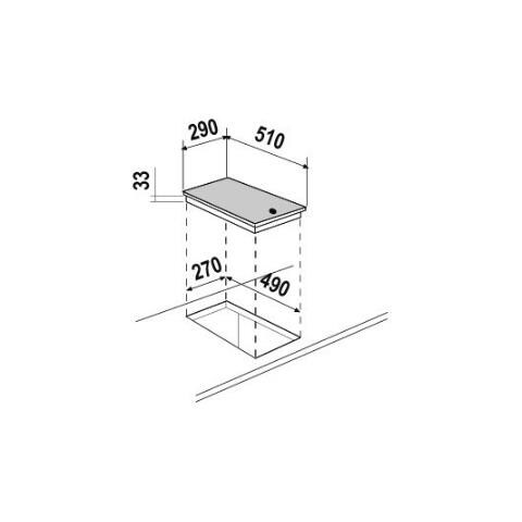 Piano Cottura STS32IX a Gas 2 Fuochi Gas Colore Acciaio Inossidabile - Foto 2