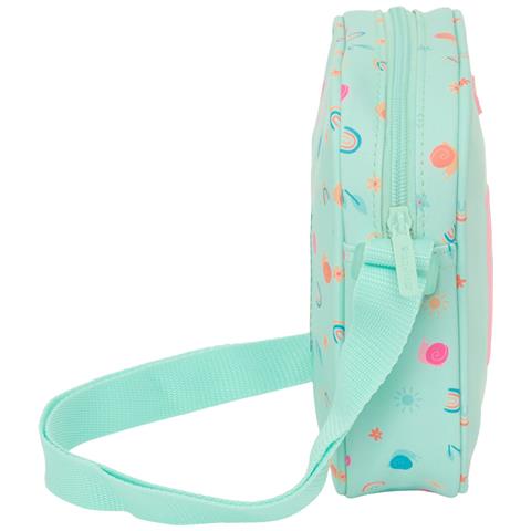 Borsa A Tracolla Caracol Turchese 16 X 18 X 4 Cm - Foto 3