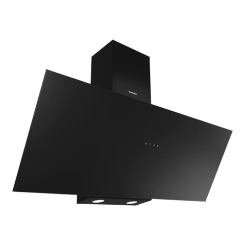 3481 Eco Cappa aspirante a parete Nero 402 m³ /h A - Foto 1