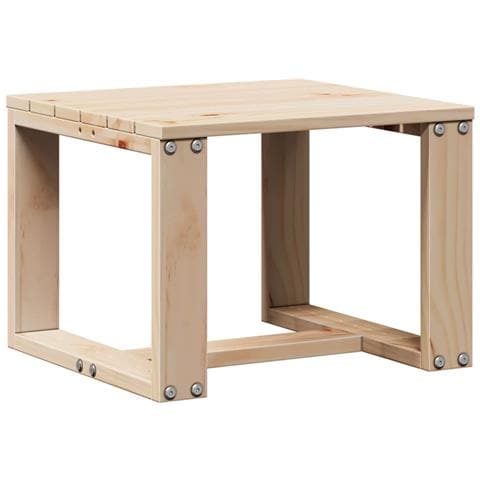 Set Salotto da Giardino 3 pz in Legno Massello di Pino - Foto 10