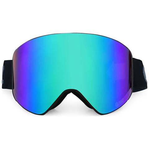 Maschera Apex Magnet Ski Snowboard Goggles Verde A Specchio /nero - Foto 3