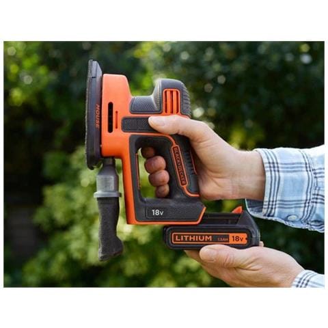 Levigatrice Mouse 18v Litio Black+decker Bdcds18 - Foto 2