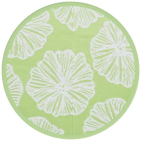 Tappeto Da Esterno Verde 200 Cm In Pp - Foto 2