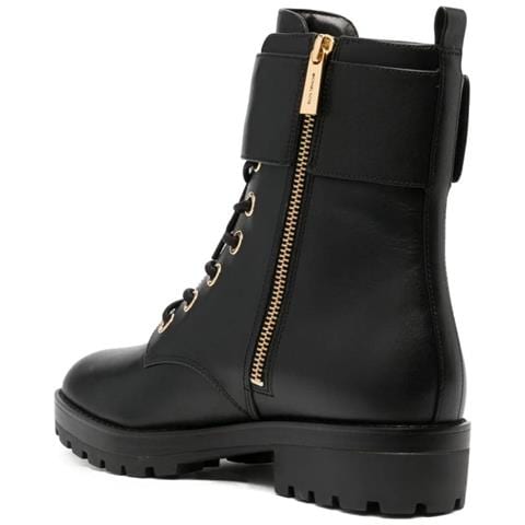 Rory Lace Up Bootie Stivaletti Pelle Di Mucca Scarpe Donna Nero Eu 39, 40f3rofe8l-001 - Foto 3