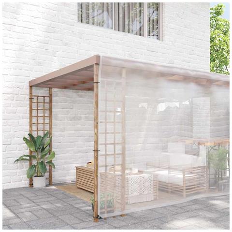 Telone Trasparente con Occhielli 8x10 m in Polietilene - Foto 2