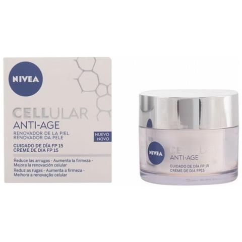 Crema Per Il Viso Anti-invecchiamento, Cellulare Anti-invecchiamento, Nivea, Spf 15, 50 Ml - Foto 1