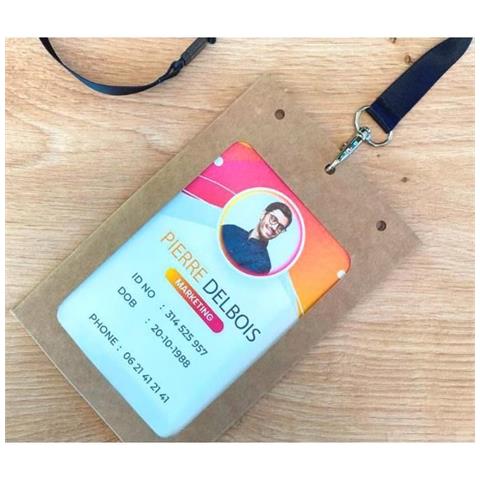 Cf50 Portabadge A6 Cartoncino - Foto 2