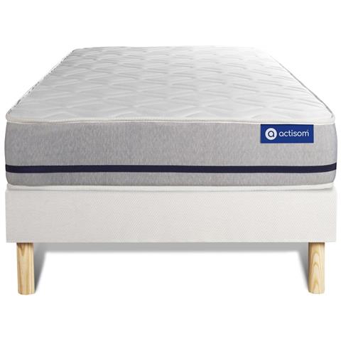 Kit Rete E Materasso Matrimoniale Actiflex Soft 80x190cm - Spessore : 20cm - Molle Insacchettate - Moderatamente Rigido - Foto 1