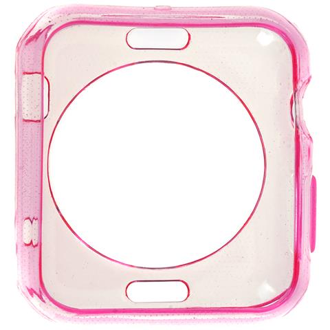Apple Watch Cassa In Silicone 42 Mm 4x1x4 Cm. Colore Rosa - Foto 2
