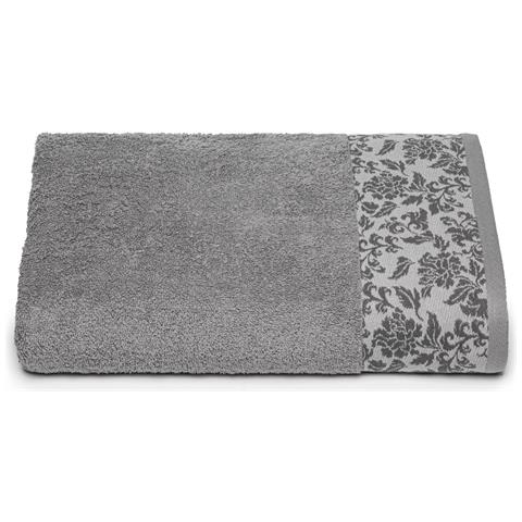 Telo Bagno Sede Decor In Cotone Colore Bianco Misura Standard. Dimensioni: 100X150 cm - Foto 1