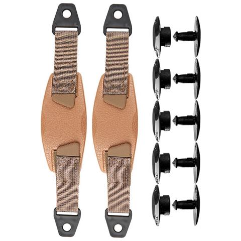 Cinturini Regolabili Per Tallone Per Zoccoli - Vestibilità Migliorata Brown - Foto 2