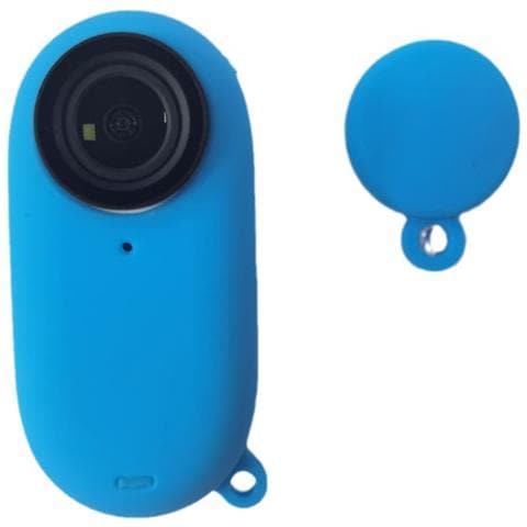 Protezione Obiettivo Insta360 Go3s: Proteggi La Tua Fotocamera Blue - Foto 1