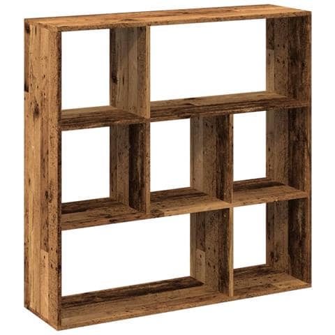 Libreria Divisorio Legno Antico 102x29x103,5 cm in Truciolato - Foto 1
