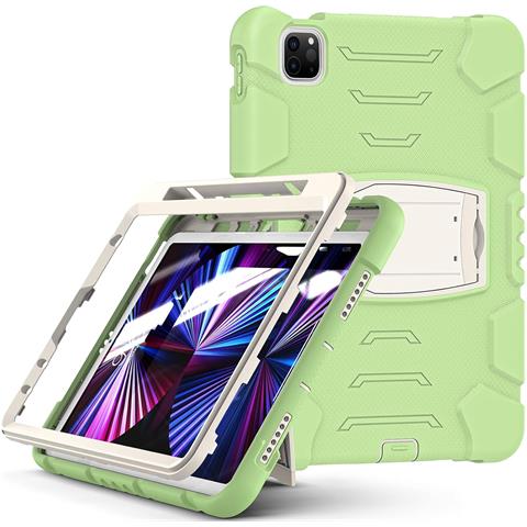 Custodia Per Samsung Tab S7 Plus 12.4” Supporto E Alloggiamento Per Stilo Verde - Foto 2
