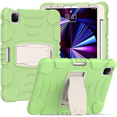 Custodia Per Samsung Tab S7 Plus 12.4” Supporto E Alloggiamento Per Stilo Verde - Foto 1