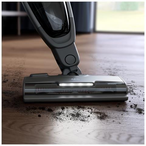 AS62CB25UG Aspirapolvere elettrica Batteria Secco Senza sacchetto 0,35 L Grigio 2,5 Ah - Foto 2