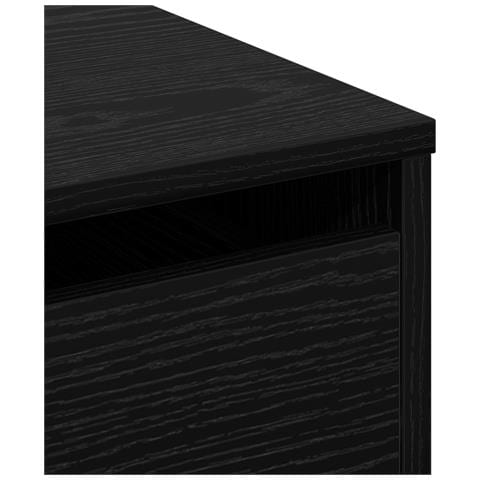 Cassettiera d'Angolo Rovere Nero 60x41x58 cm Legno ingegnerizzato - Foto 9