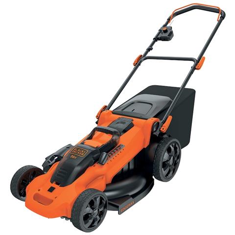 CLMA4825L2-QW tagliaerba Tagliaerba a spinta Batteria Nero, Arancione - Foto 1