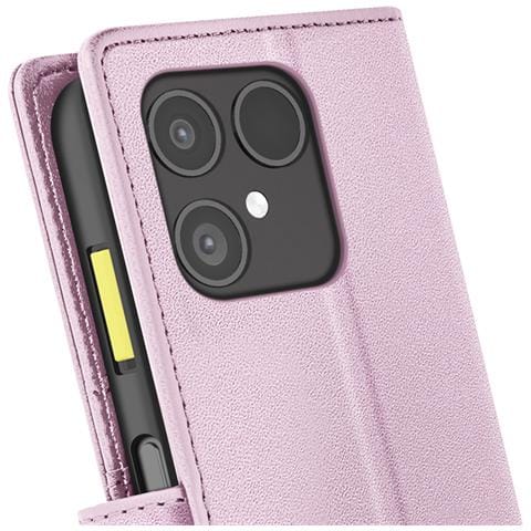 Custodia A Portafoglio 2 In 1 Per Fairphone 6 Con Guscio Staccabile, Rosa Champagne - Foto 2