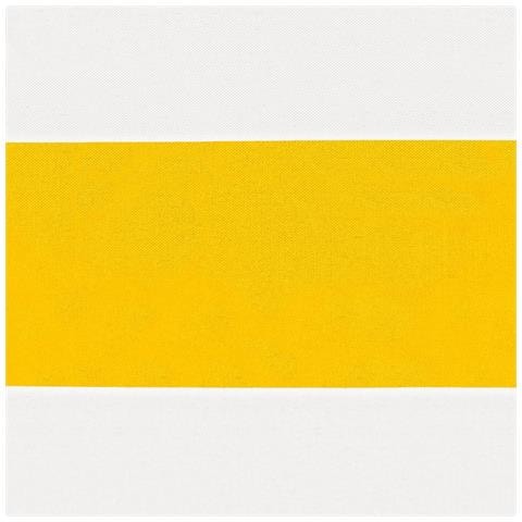 Vela da ombra solare Giallo e Bianco 6 x 6 x 6 m - Foto 9