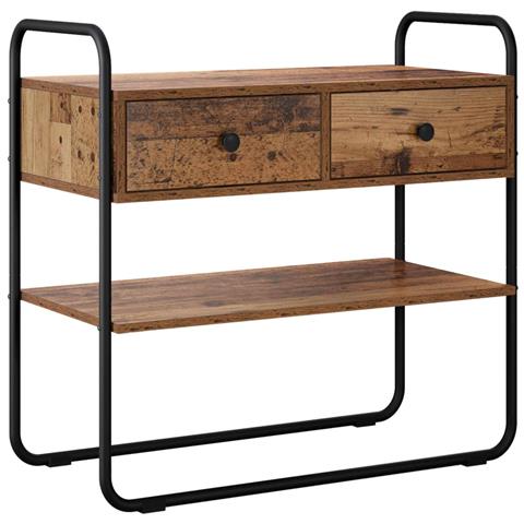 Tavolo consolle Legno antico 80 x 40 x 75 cm - Foto 1