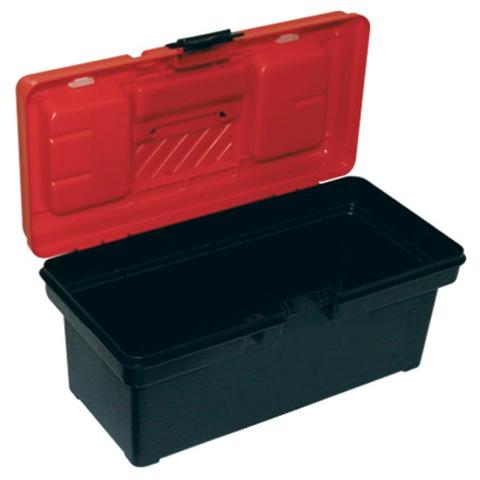 Cassetta Portattrezzi in Plastica Antiurto 2 Vaschette Esterne e 1 Interna - Foto 1