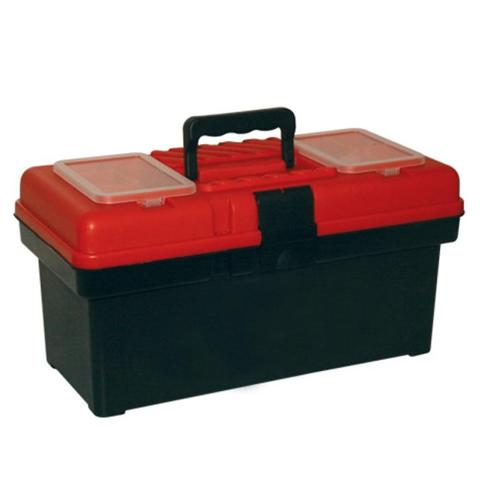 Cassetta Portattrezzi in Plastica Antiurto 2 Vaschette Esterne e 1 Interna - Foto 3
