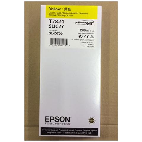 C13T782400 Cartuccia Ink Originale Gialla per SureLab D700 - Foto 2