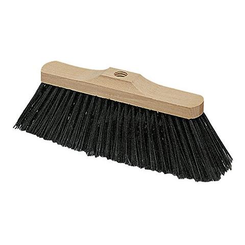 Scopa Industriale In Pvc Su Legno Cm. 28 - Foto 1
