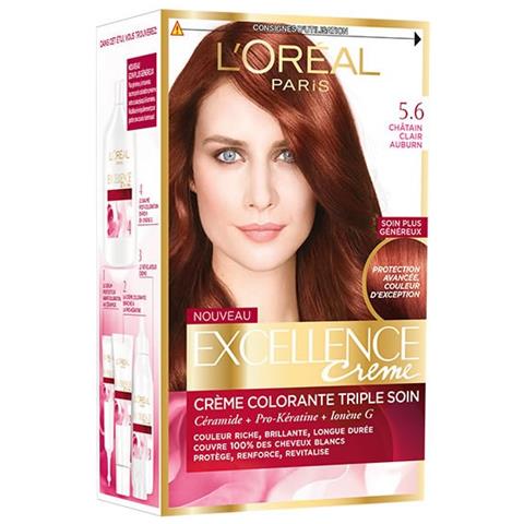Excellence Creme Tinte 5,6 Caoba - Foto 2