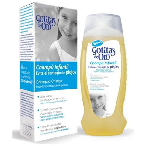 Gotitas De Oro Champú Prevención Piojos 500 Ml - Foto 2