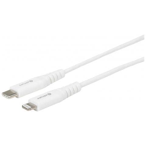 Usb-c Lightning Cable Mfi 1m Bianco (usb-c Lightning Cable Mfi 1m - Usb-c To 8pin Lightning Plug - White Supports Apple Fast Charging With Usb-c Pd Power Adapters - Warranty: 24m)  - Foto 2