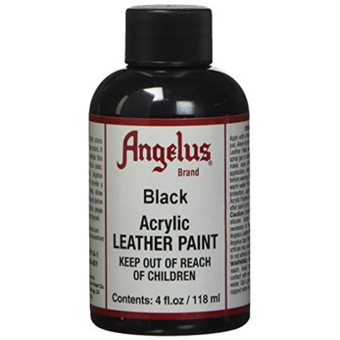 Vernice Per Pelle Angelus 4 Oz Nero - Foto 1