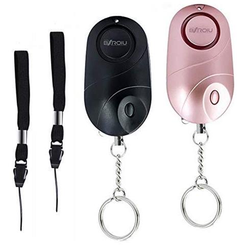 Personal Allarmi 140db Sirena Con Luci A Led Emergenza Self Defense Security Portachiavi Allarme Sicurezza Per Le Donne I Bambini Insieme Anziani Di 2 - Foto 2