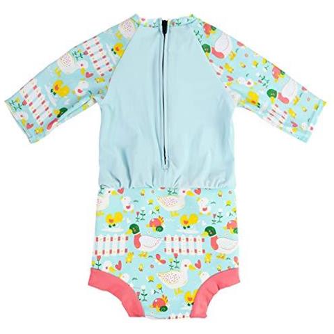 Splash Informazioni Su Baby Felice Pannolino Prendisole Piccole Anatre 3-8 Mesi - Foto 2