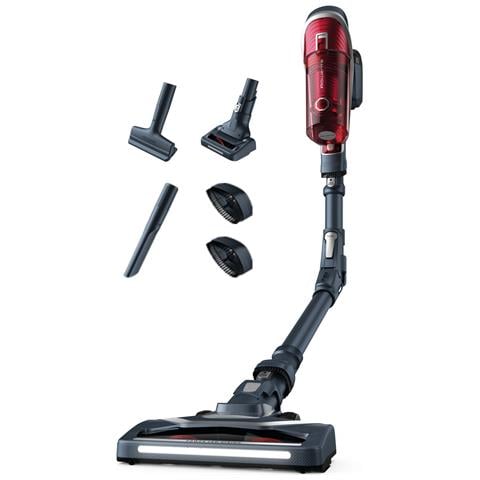 X-Force RH9678 Aspirapolvere a bastone 2 in 1 Batteria Secco Senza sacchetto 0,55 L Rosso, Grigio - Foto 1