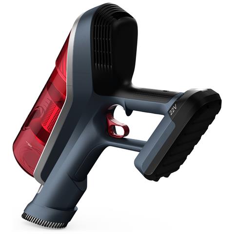 X-Force RH9678 Aspirapolvere a bastone 2 in 1 Batteria Secco Senza sacchetto 0,55 L Rosso, Grigio - Foto 11