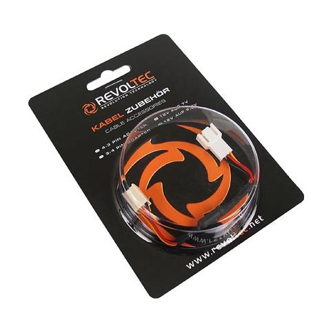 Revoltec 3-Pin to 3-Pin Reduction Cable 12 Volt to 9,5 Volt 3-pin 3-pin cavo di interfaccia e adattatore - Foto 2