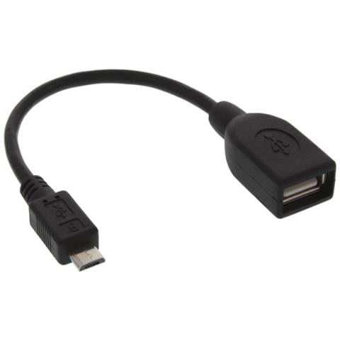 31606 Micro-USB USB A Nero cavo di interfaccia e adattatore - Foto 2