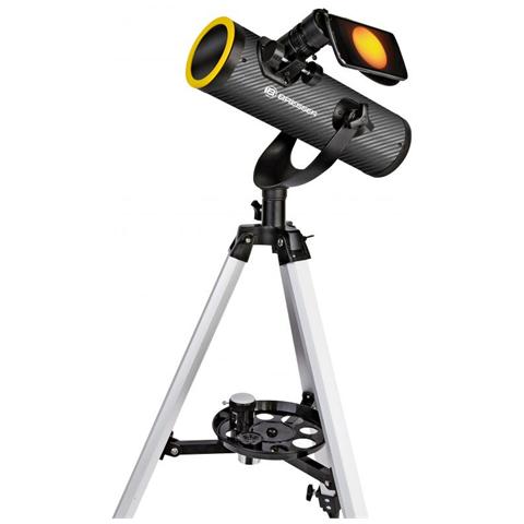 Bresser 4676359 Telescopio con Filtro Solare Solari X 76/350 - Foto 1