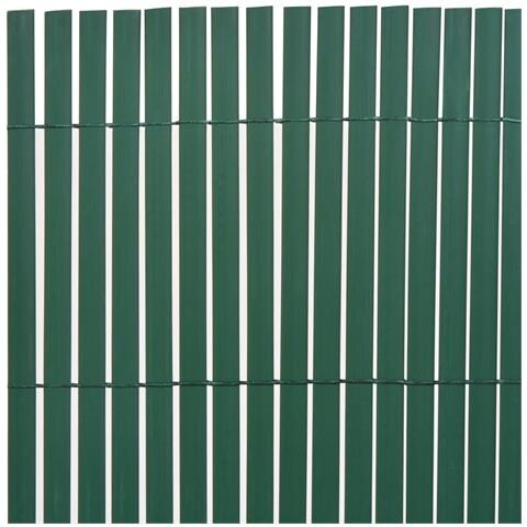 Recinzione da Giardino a Doppio Lato 110x400 cm Verde - Foto 2