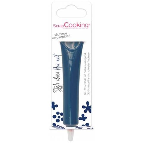 Penna Alimentare Cioccolato Blu Scuro 25 G - Foto 1