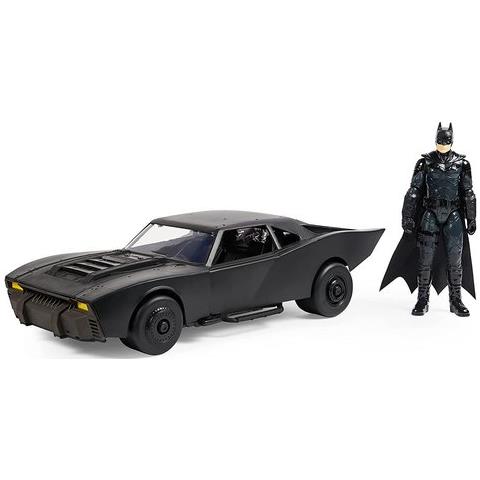 Playset Spin Master 6061615 Batman Batmobile Con Personaggio Nero - Foto 1