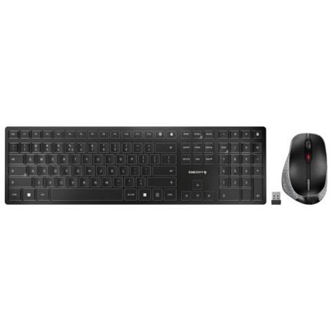 Tastiera e Mouse Wireless JD-9500BE-2  (Layout Belga) Colore Nero - Foto 1